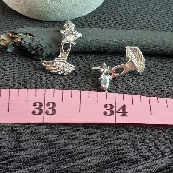 New!! 🎁 Beautiful Earrings Angel Wings Star. - Picture 2 of 7